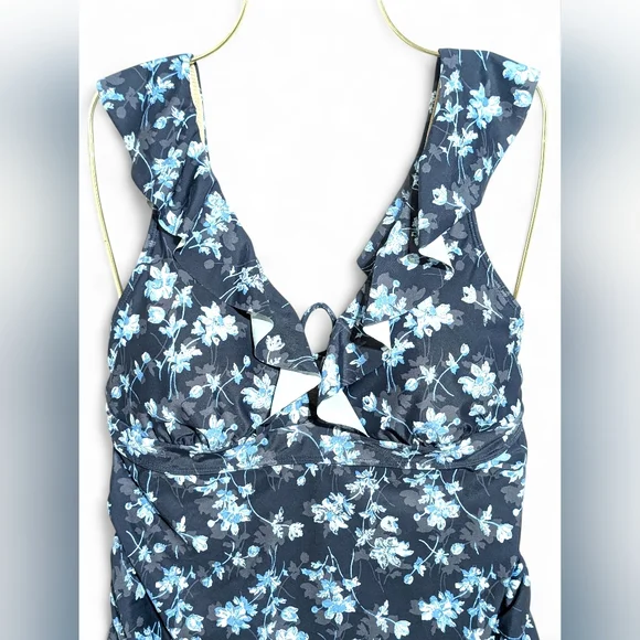 🤰 New NWT A Pea in the Pod Maternity Swimsuit Size M Floral 🌸 - Picture 4 of 11